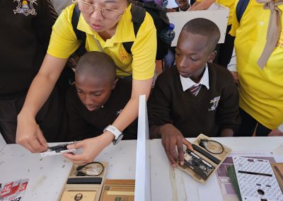 Teaching digital photography at Mukangu SS